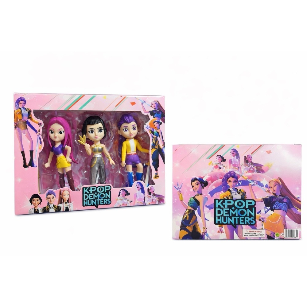 KPOP Demon Hunters INSPIRED Doll Set – 7" Figures NEW in Box